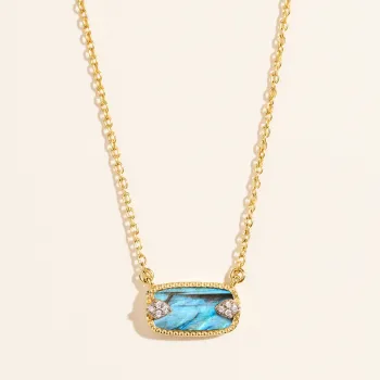 Collier Sangha Labradorite 