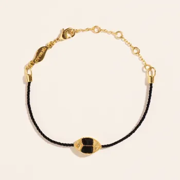 Bracelet Mina Onyx Texturé 