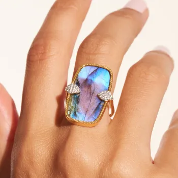 Bague Sangha Labradorite 