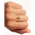 Bague Galia Ajustable Labradorite 
