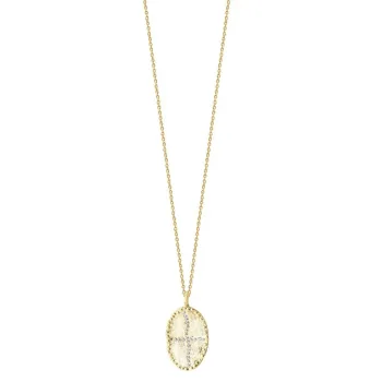 Collier Bazile zircons blancs 