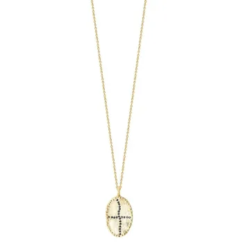 Collier Bazile zircons noirs 