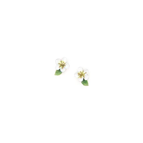 Boucles d'oreilles puce Hana fleurs de cerisier