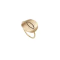 Bague Happy zircons noirs
