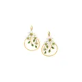 Boucles d'oreilles Hana goutte 4 fleurs de cerisier