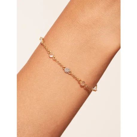 Bracelet Sitara Zircons blancs 
