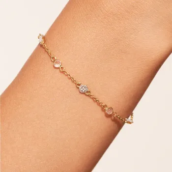 Bracelet Sitara Zircons blancs 