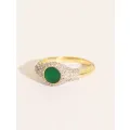 Bague Sunny Onyx Vert 