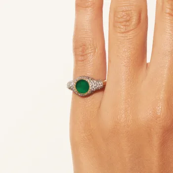 Bague Sunny Onyx Vert 