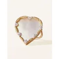 Bague Lima Nacre Blanche 