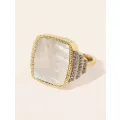 Bague Kara Nacre Blanche