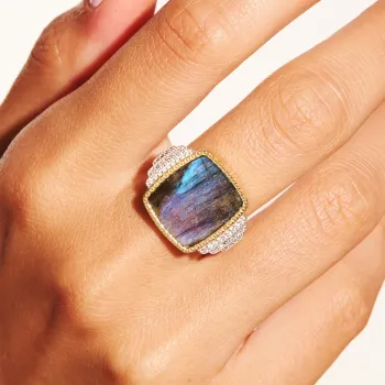 Bague Kara Labradorite 