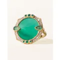 Bague Janih Onyx Vert 