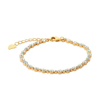 Bracelet fin Romy or 