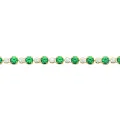 Bracelet fin Romy zircon vert or