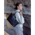 Sac cuir tressé Patty noir