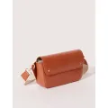 Sacoche banane cuir Emilie Camel