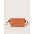 sacoche banane cuir emilie camel