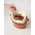 Sac mini Paco cuir Emilie Camel
