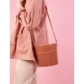 Sac mini Paco cuir Emilie Camel