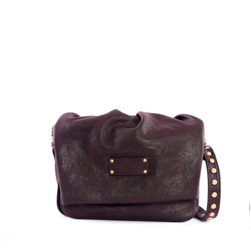 sac love cuir bubble vintage noir