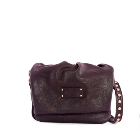 Sac Love cuir bubble vintage noir