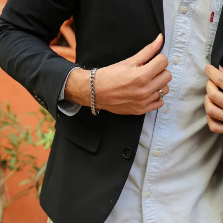 Bracelet Dandy Acier Poli 