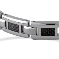 Bracelet Mercury Acier et Carbonne