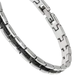 Bracelet Santorin Bicolore Noir 