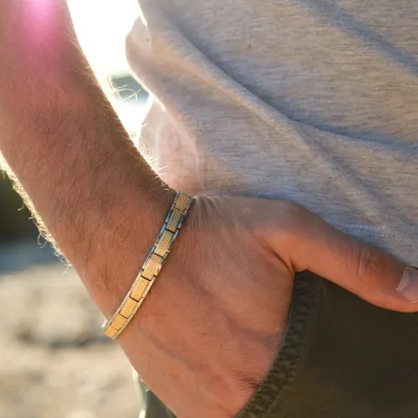 Bracelet Loft Bicolore Jaune 