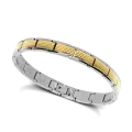 Bracelet Loft Bicolore Jaune 