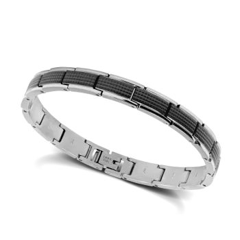 Bracelet Loft Bicolore Noir 