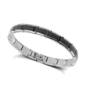 Bracelet Loft Bicolore Noir 