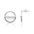 Boucles d'oreilles Sacha argent