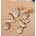 Boucles d'oreilles galets