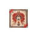 Foulard Nouveau Western Beige 90x90cm