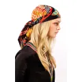 Foulard Nouveau Western Noir 90x90cm 