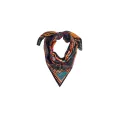 Foulard Nouveau Western Noir 90x90cm 