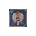 Foulard Nouveau Western Bleu 90x90cm  