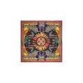 Foulard Pony Pony Noir 90x90cm 