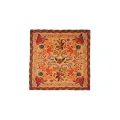 Foulard Crazy World Beige 90x90cm   