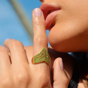 Bague Diaz Emeraude 