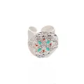 Bague Garcia Argenté & Turquoise 