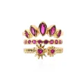 Bague Jacinta Fuschia 