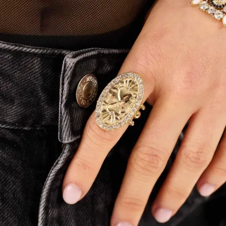 Bague Preacher Doré