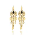 Boucles d'oreilles Karala Noir 