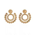 Boucles d'oreilles Fadia Doré