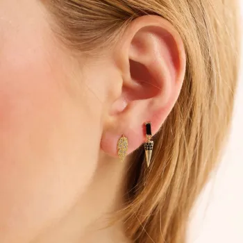 Boucles d'oreilles Loreta Doré