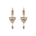 Boucles d'oreilles Lyvie Vert