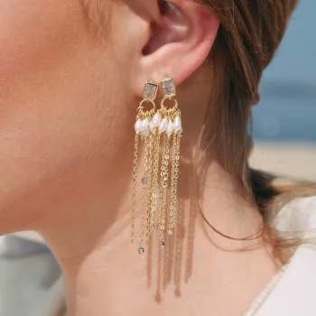 Boucles d'oreilles Marina Doré